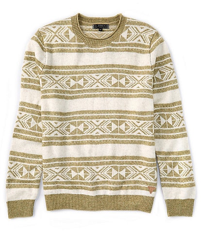 Guess Ezekiel Long Sleeve Jacquard Sweater