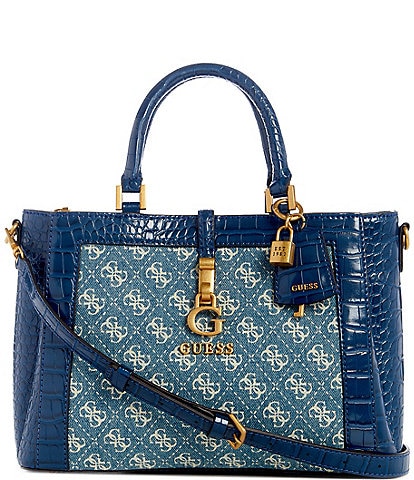 GUESS Jewel Top Zip Small Shoulder Bag, Created for Macy's - Macy's