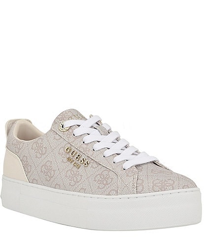 Guess Genza Logo Platform Sneakers