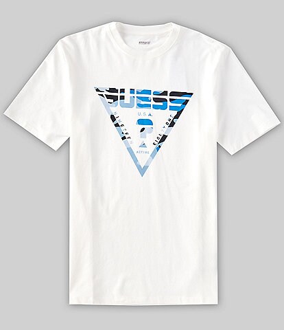 Guess Jarvis Triangle Logo Short-Sleeve Tee