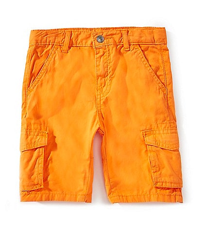 Guess Little Boys 2T-7 Garment Dye Poplin Cargo Shorts