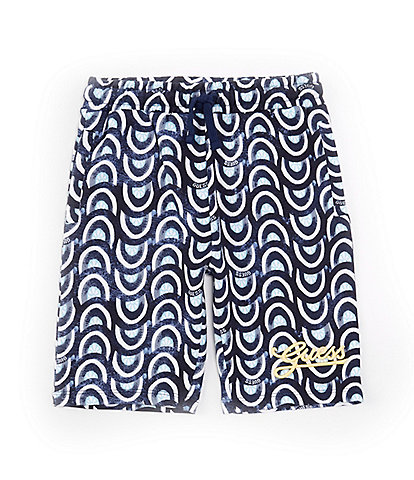 Guess Little Boys 2T-7 Printed Pull-On French Terry Shorts