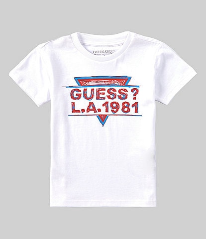 Guess Little Boys 2T-7 Short Sleeve Guess L.A. 1981 T-Shirt