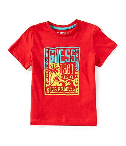 Guess Little Boys 2T-7 Short Sleeve Guess LA 1981 Graphic T-Shirt