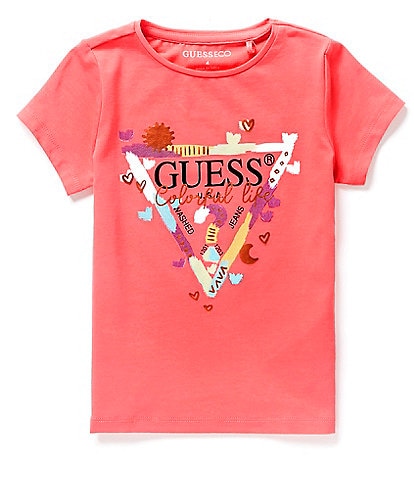GUESS Girls Short Sleeve Tops, Shirts & T-Shirts for Girls for