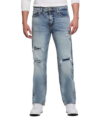 Guess Mason Regular Fit Distressed Jeans