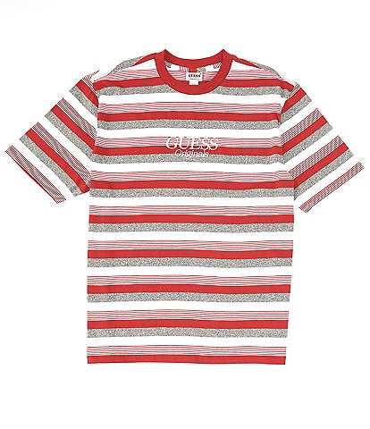Guess Originals Cole Short-Sleeve Striped T-Shirt