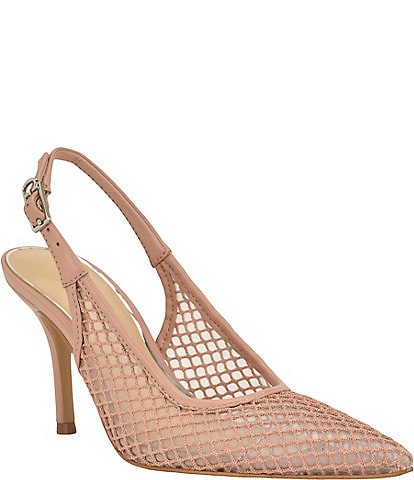 Guess Pandy Mesh Slingback Pumps