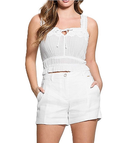 Guess Reya Gauze Sleeveless Top