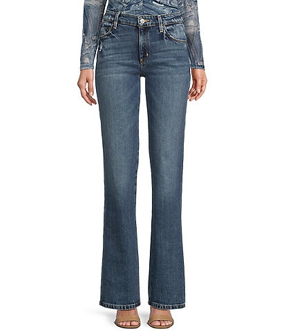 Guess Mid Rise Straight Jeans