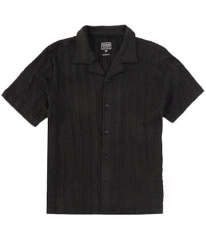 Guess Short Sleeve Colton Knit Shirt