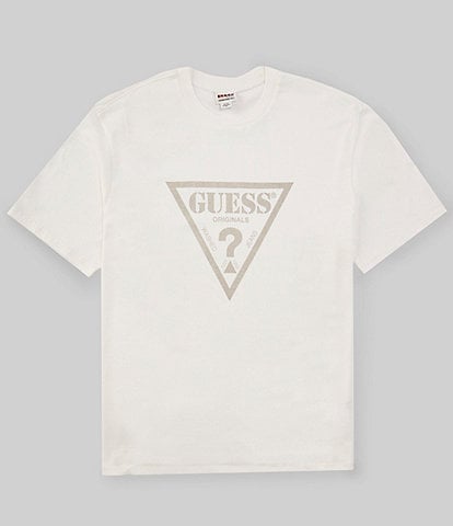 Guess Short Sleeve Go Vintage Triangle T-Shirt
