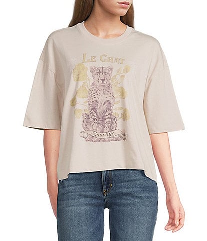 Guess Short Sleeve LE Chat OS Graphic Tee