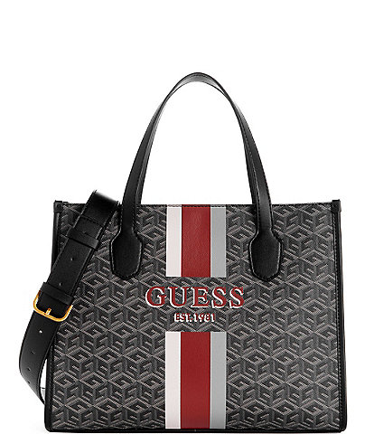 GUESS VIKKY LARGE TOTE ΤΣΑΝΤΑ ΓΥΝΑΙΚΕΙΑ BROWN