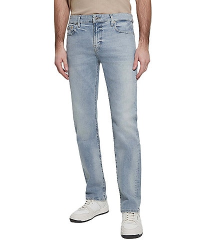 Guess Slim Fit Straight Leg Denim Jeans