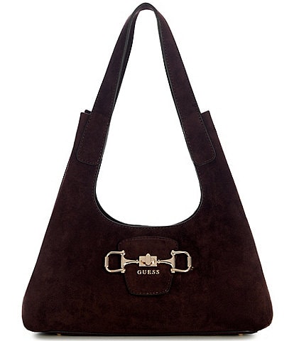 Guess Sunset Suede Small Hobo Bag