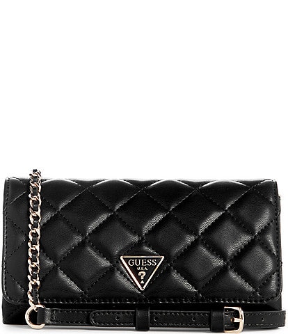 Guess Tali Quilted Flap Crossbody Bag
