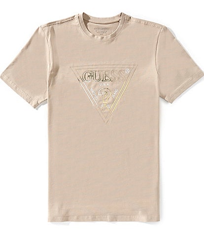 Guess Triangle Graphic Short Sleeve T-Shirt