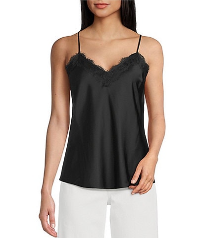 Guess Tullia Sleeveless Satin Lace Camisole