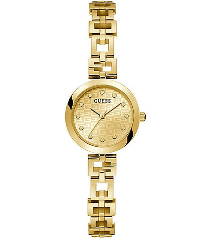 Guess Women's Lady Analog Gold Tone Stainless Steel Bracelet Watch