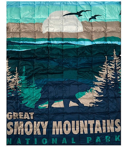 H3 Sportsgear Great Smoky Mountains National Park Multi-Purpose Reversible Camping Blanket