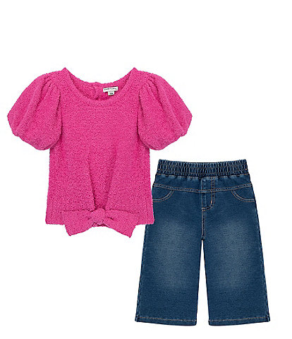 Habitual Baby Girls 12-24 Months Puff Sleeve Sweater & Pant Set