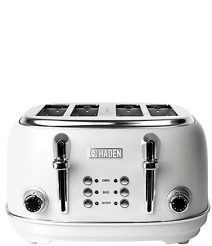 Haden Heritage 4-Slice, Wide Slot Toaster with Removable Tray