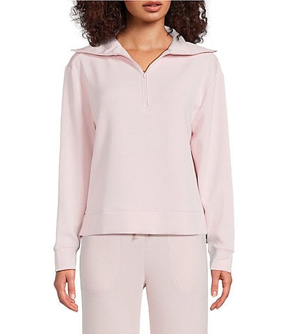 Half Moon by Modern Movement Coordinating Long Sleeve Half-Zip Pullover