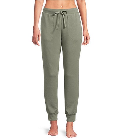 Half Moon By Modern Movement Scuba Knit Drawstring Tie Coordinating Lounge Pants