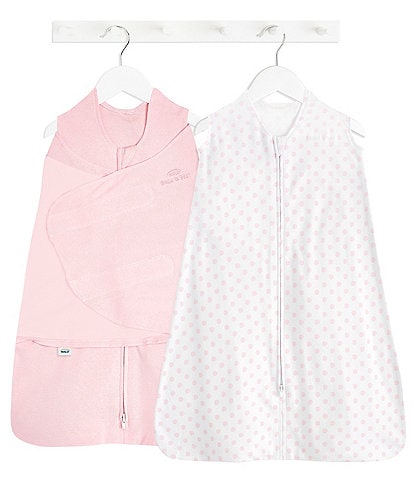 Halo Baby 3-12 Months SleepSack Swaddle Wearable Blanket 2-Piece Gift Set