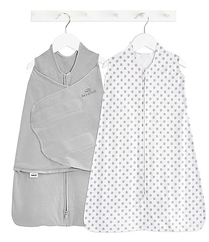 Halo Baby 3-12 Months SleepSack Swaddle Wearable Blanket 2-Piece Gift Set
