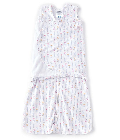 HALO® Baby Girls Newborn-6 Months SleepSack® Swaddle Wearable Blanket - Flower Garden