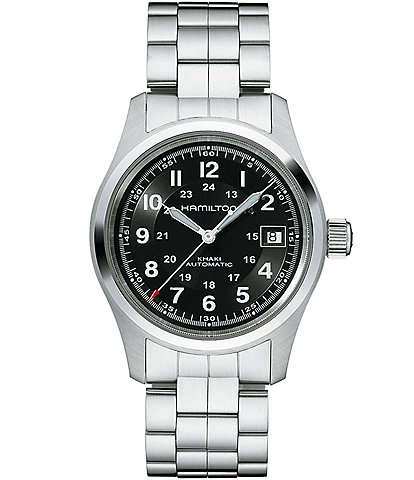 Hamilton Men's Khaki Field Automatic Stainless Steel Bracelet Watch