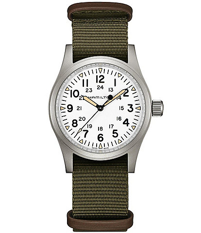 Hamilton Khaki Field Mechanical NATO Strap Watch