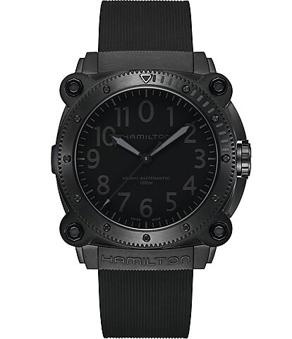 Hamilton Khaki Navy BeLOWZERO Automatic Titanium Bracelet Watch