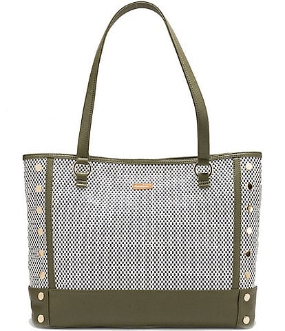 HAMMITT Anderson Revival Large Meadow Weave Gold Tote Bag