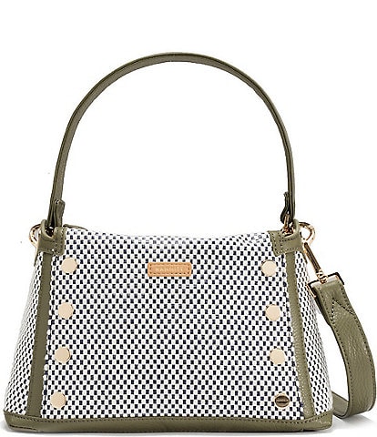 Hammitt Bryant Medium Meadow Weave/Gold Shoulder Bag
