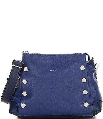 Hammitt Bryant Medium Silver Studded Shoulder Bag