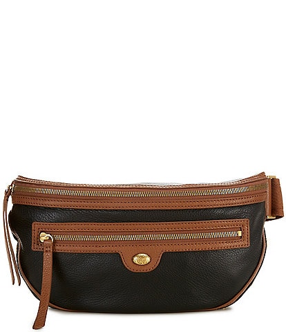 Hammitt Charles Contrast Trim Large Sling Belt Bag