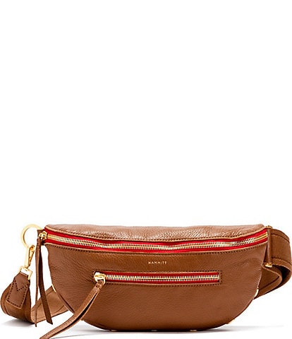 Hammitt Classic Charles Red Zipper Belt Bag
