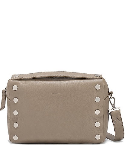Hammitt Evan Pewter Pebble/Brushed Gold Crossbody Bag