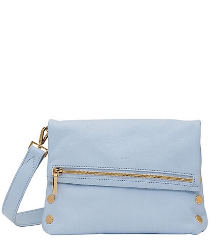 Hammitt Foldover VIP Medium Crossbody Hazy Blue