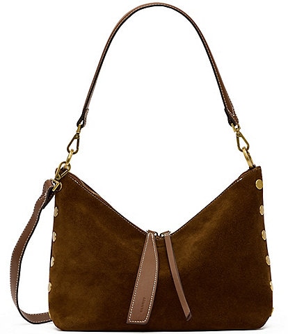 Hammitt Grace Medium Suede Shoulder Bag