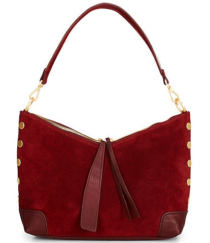 Hammitt Grace Medium Suede Slouchy Shoulder Bag