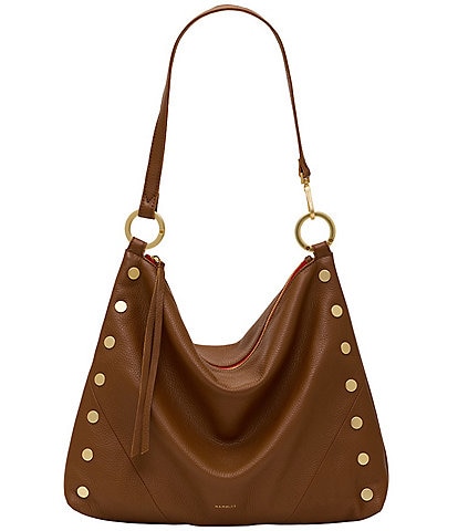 Hammitt Kyle Large Brushed Gold Slouchy Shoulder Bag