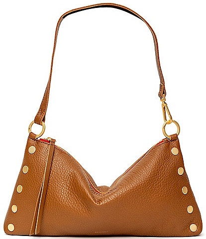 Hammitt Kyle Medium Gold Stud Slouch Shoulder Bag