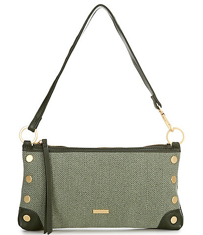 Hammitt Kyle Contrast Trim Studded Shoulder Bag