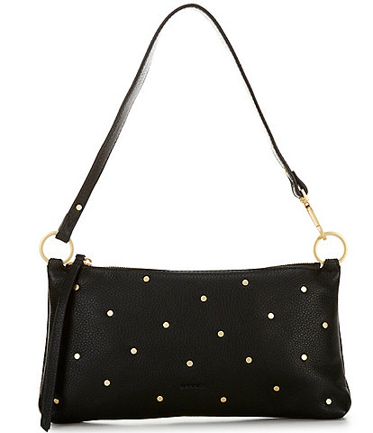 Hammitt Kyle Contrast Trim Studded Shoulder Bag