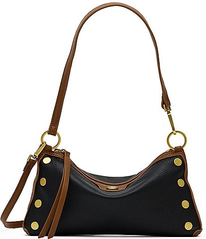 Hammitt Kyle Contrast Trim Studded Shoulder Bag