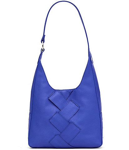 HAMMITT Tim Deepwater/Silver Medium Hobo Shoulder Bag